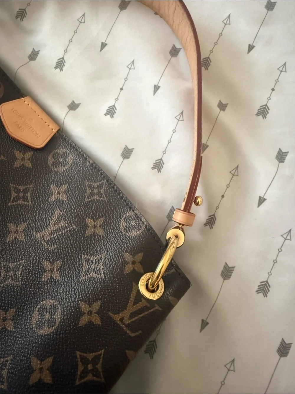 Louis Vuitton Sully PM Monogram Canvas Shoulder Bag - Picture 7 of 9